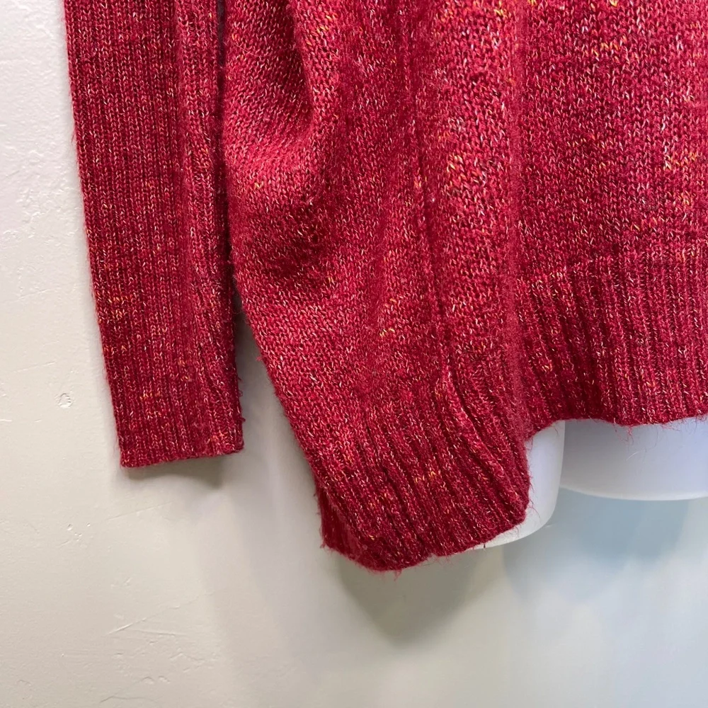 Kersh | Crew Neck Long Sleeve Exposed Seams Chunky VSCO Knit Sweater
